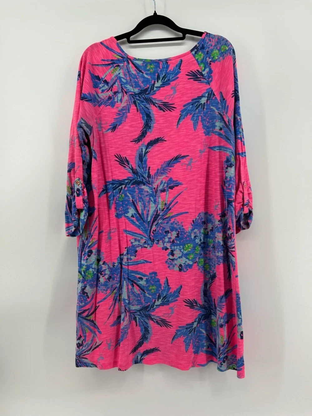 Lilly Pulitzer Surfcrest monkey dress in Tiki Pink - Picture 5 of 8
